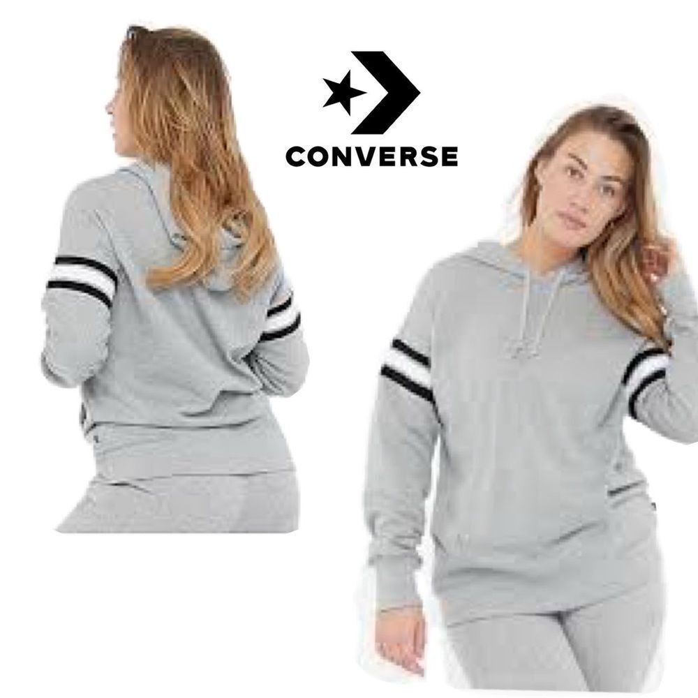 Woman’s converse gray hoodie size XS